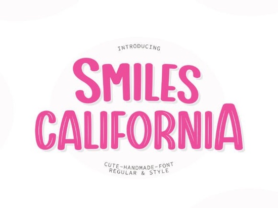 Smiles California Font